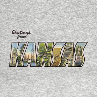 Greetings from Kansas T-Shirt